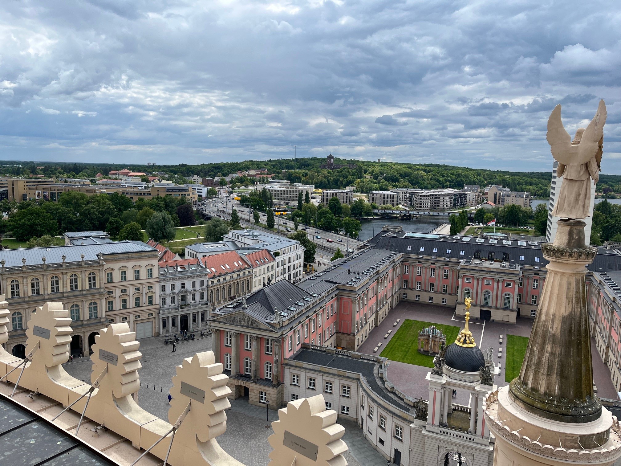 Blick über die Stadt Potsdam